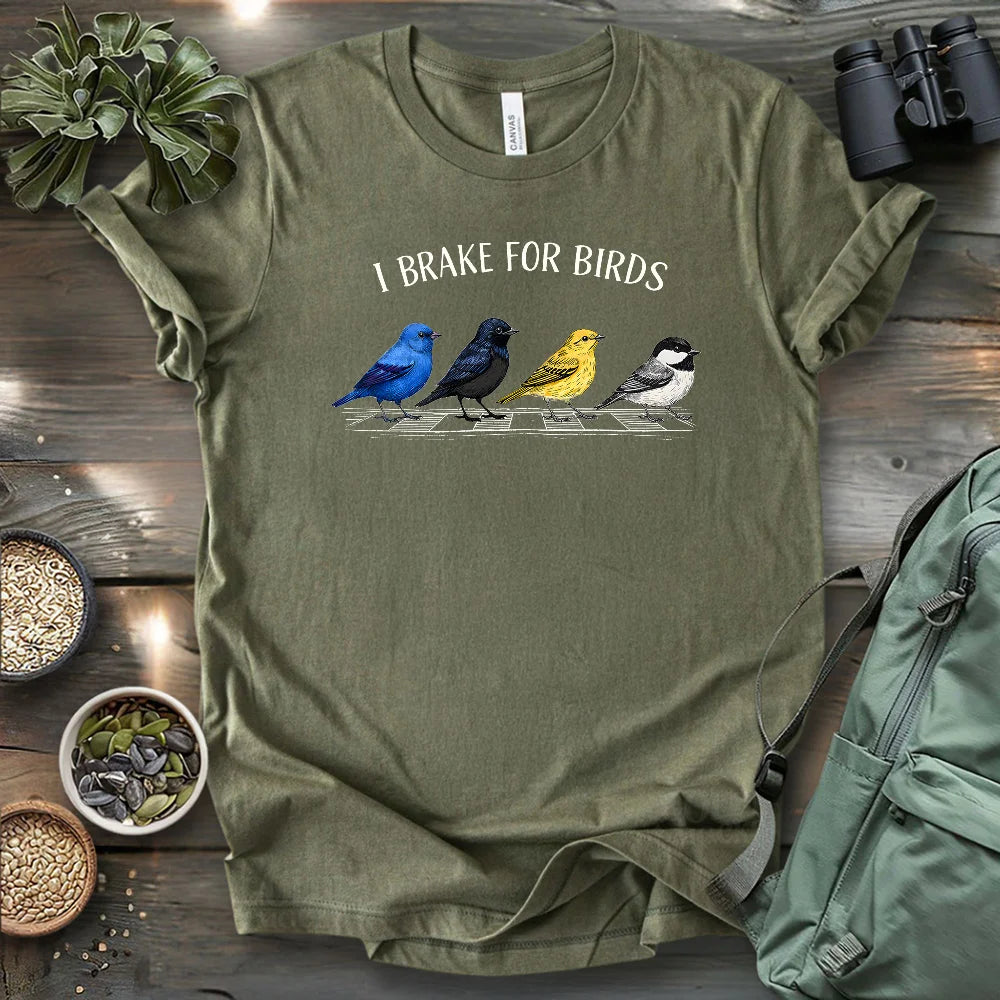 Brake For Birds T-shirt