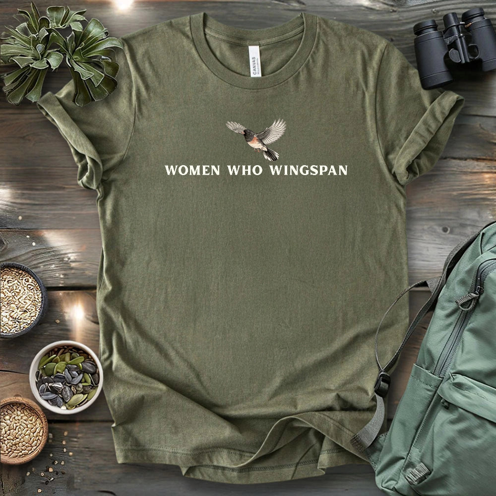 Women Who Wingspan T-shirt