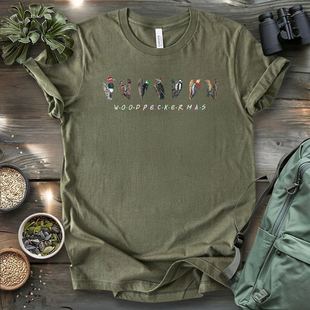 Woodpeckermas T-shirt