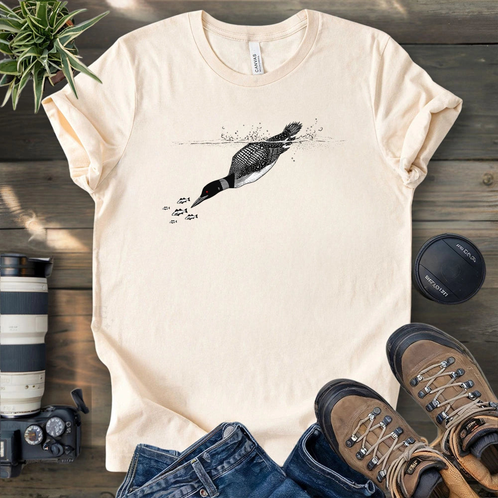 Loon On The Hunt T-shirt