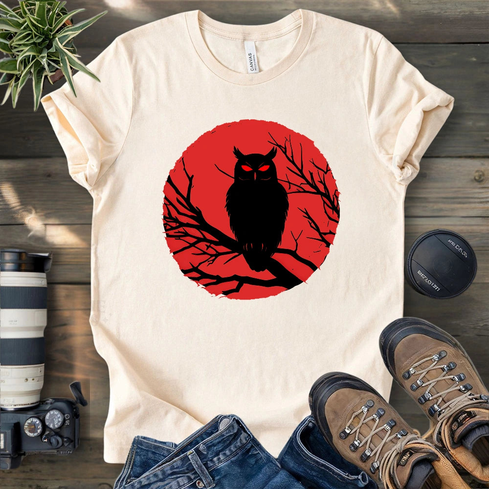 Scary Night Owl T-shirt