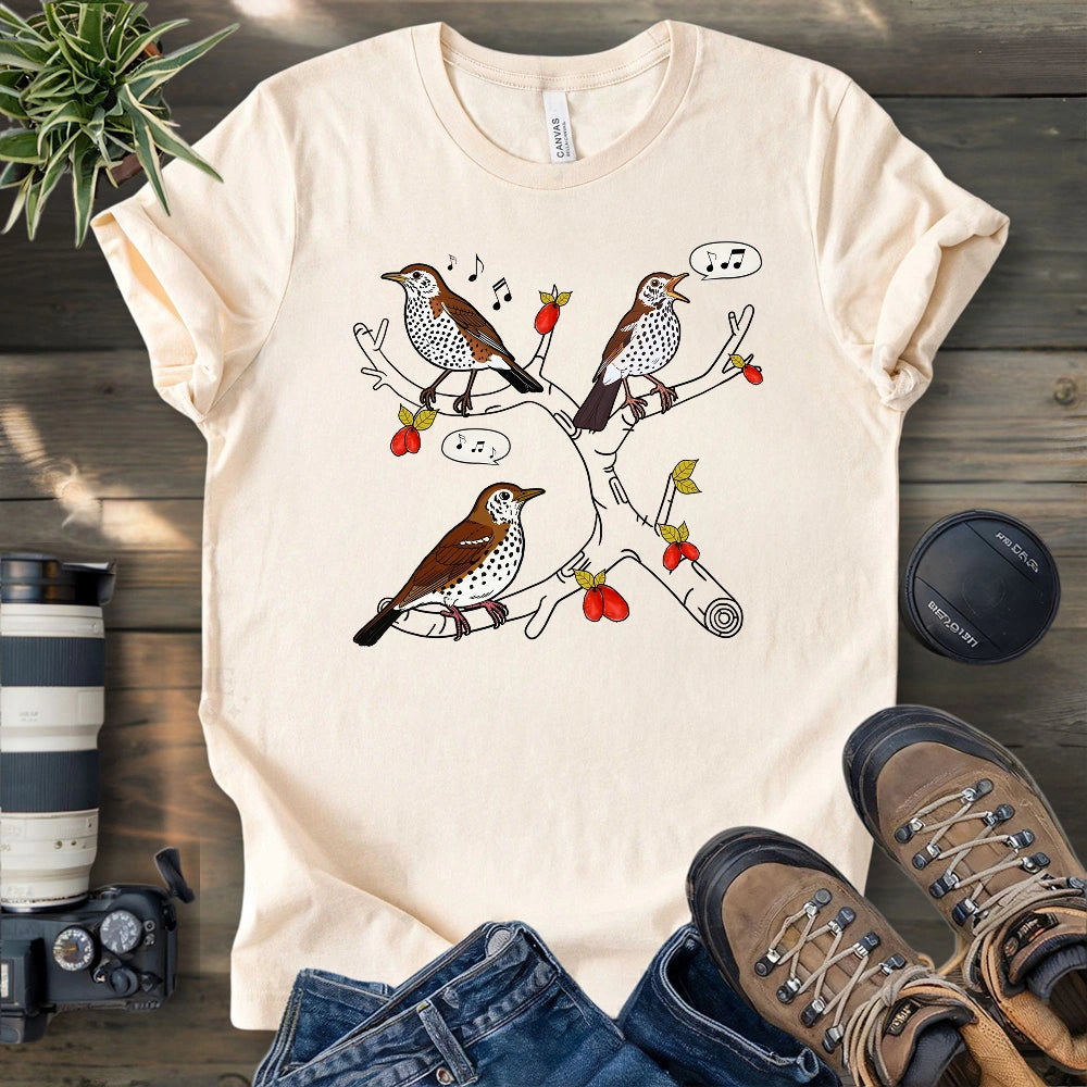 Wood Thrush's Song T-shirt