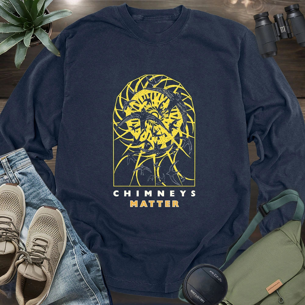 Chimney Swifts Matter Long Sleeve T-shirt