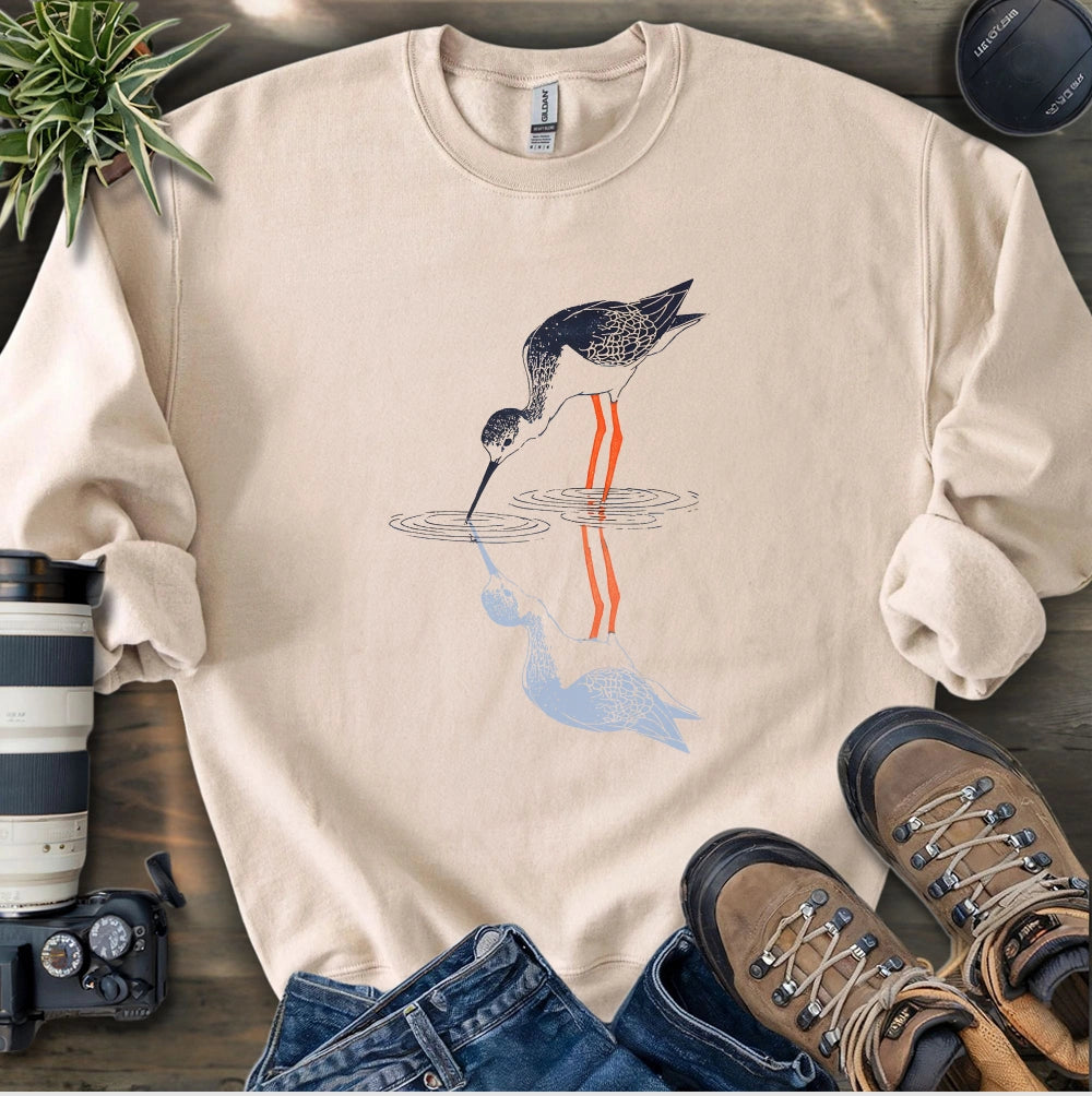 Black-necked Stilt Shadow Sweatshirt