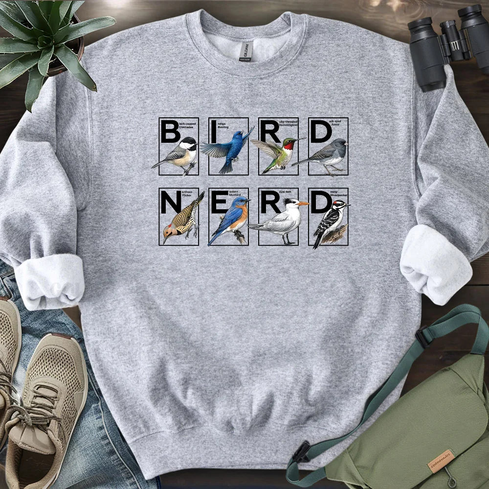 Bird Nerd Shirt Sweatshirt