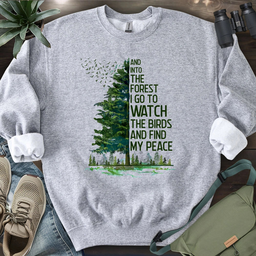 Birdwatching To Heal Sweatshirt