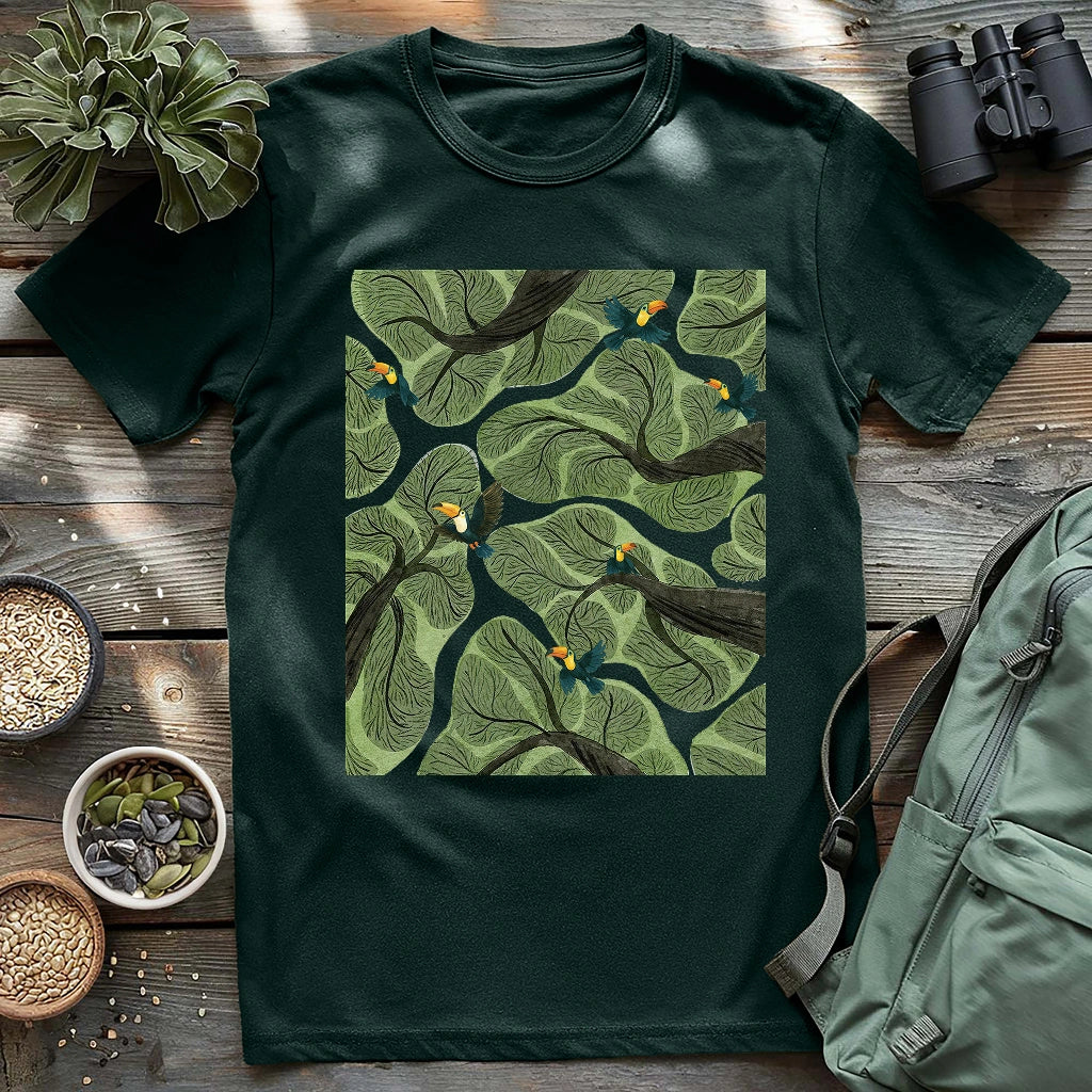 Toucan In Jungle T-shirt