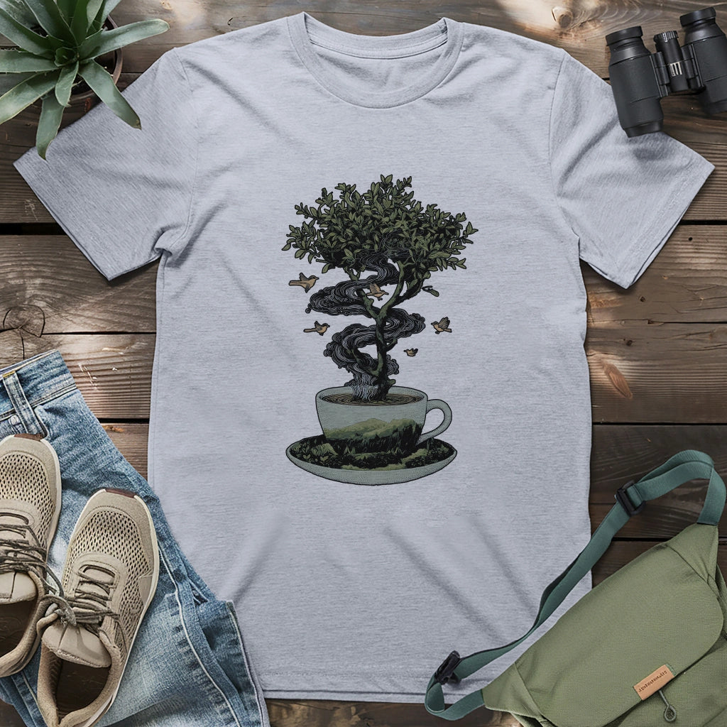 Coffee Tree Attract Birds T-shirt