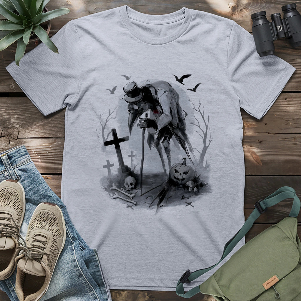 Graveyard Plague Raven T-shirt