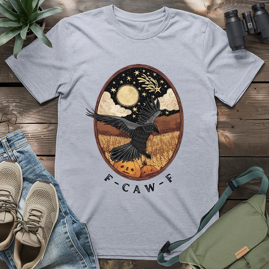Halloween On A Golden Field T-shirt