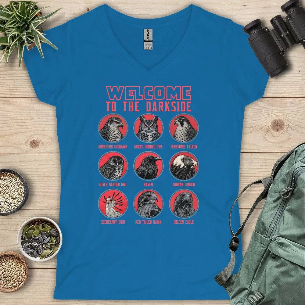 Welcome To The Dark Side Lady V-neck