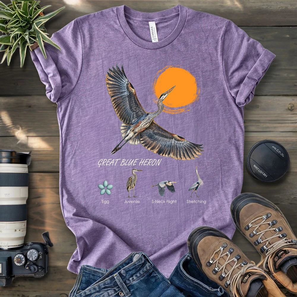 Great Blue Heron T-shirt