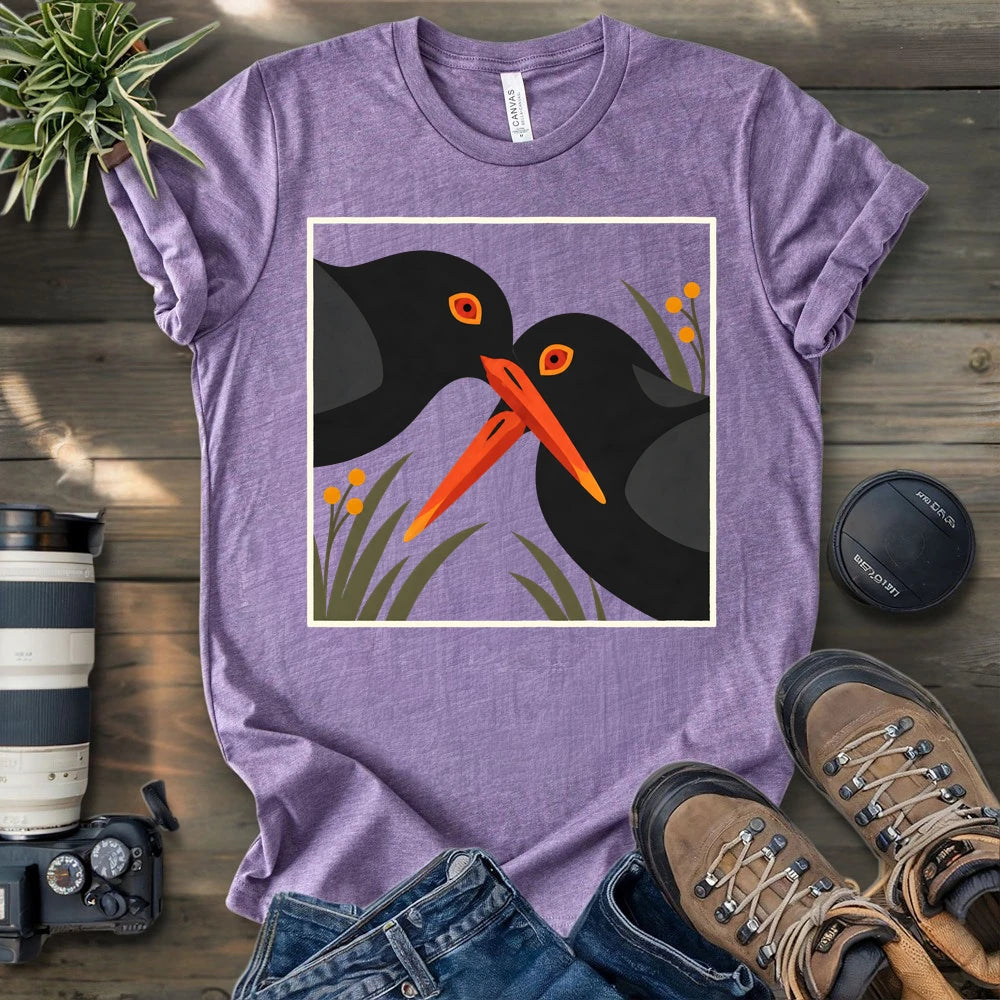Oystercatcher Couple T-shirt