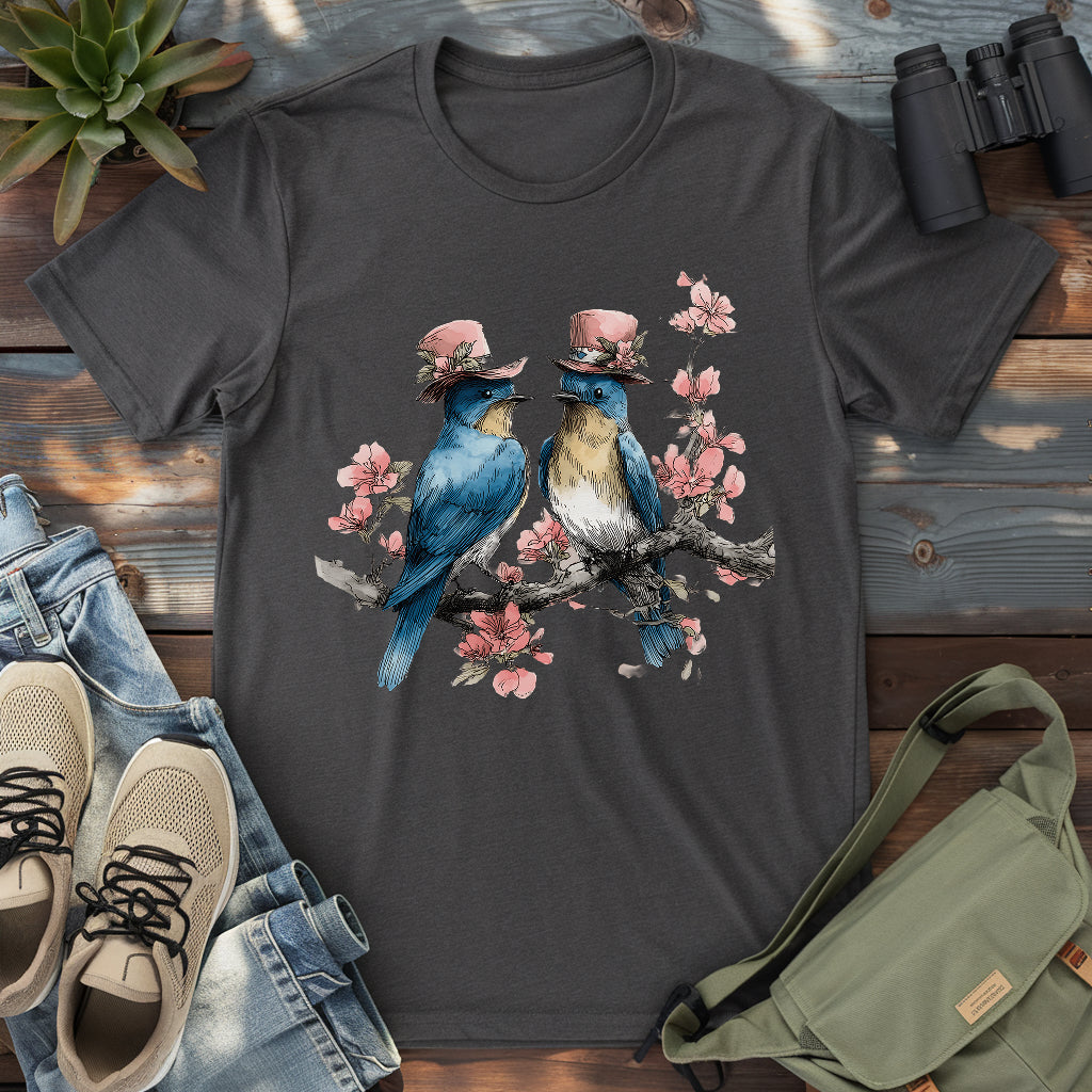 Blossom Bluebird Twins T-shirt