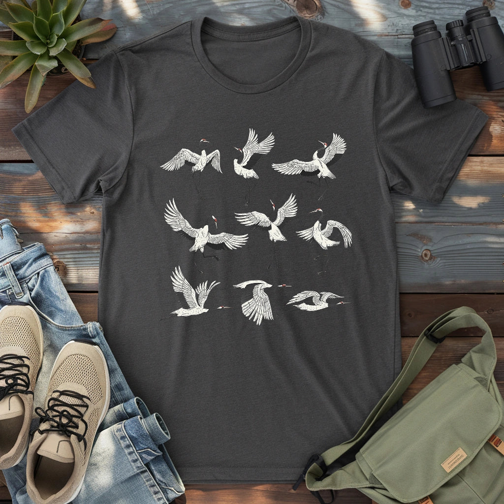 Graceful Cranes T-shirt