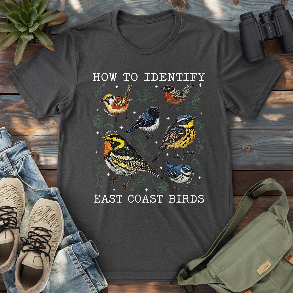 Beautiful East coast warbler birds.