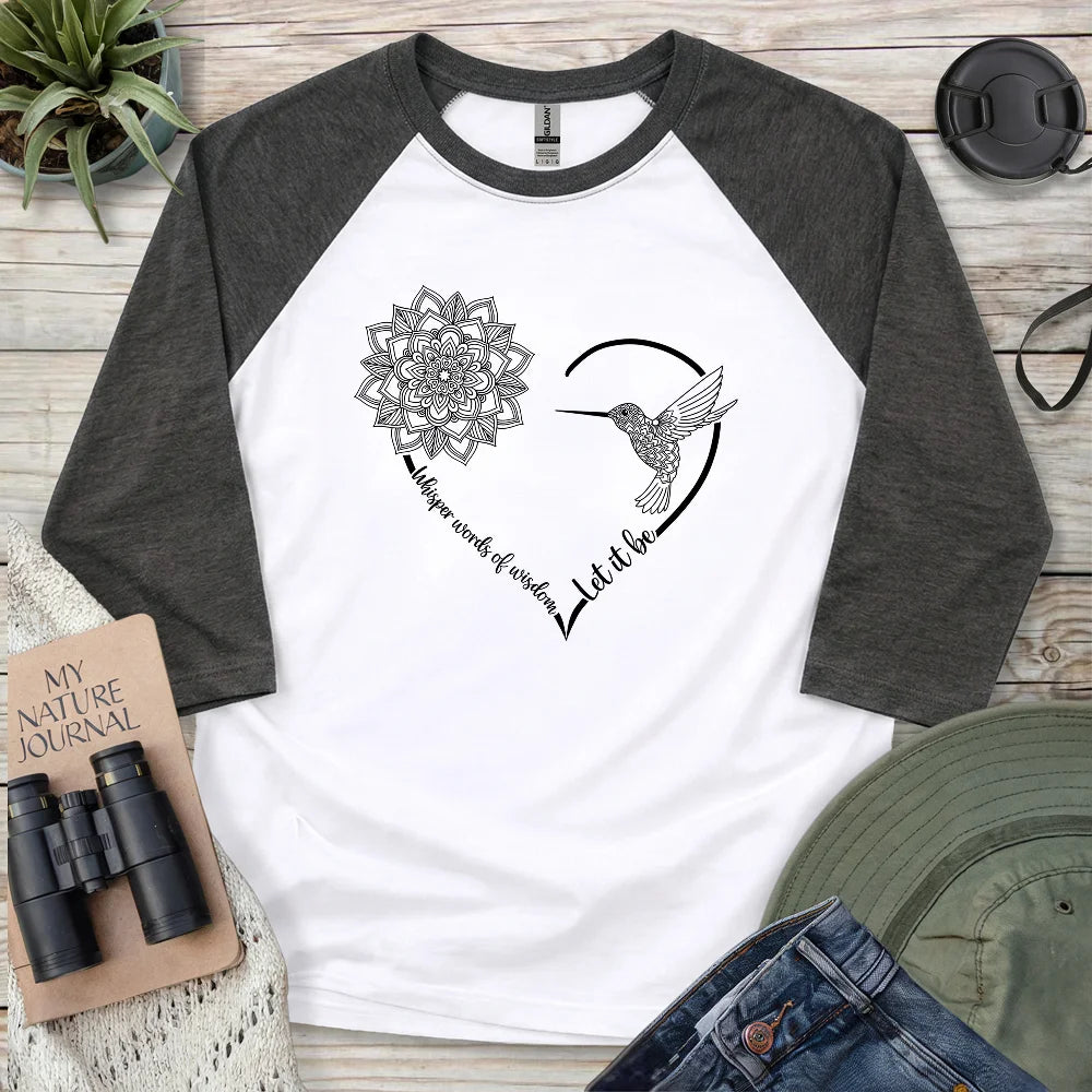 Let It Be 3/4 Sleeve T-shirt