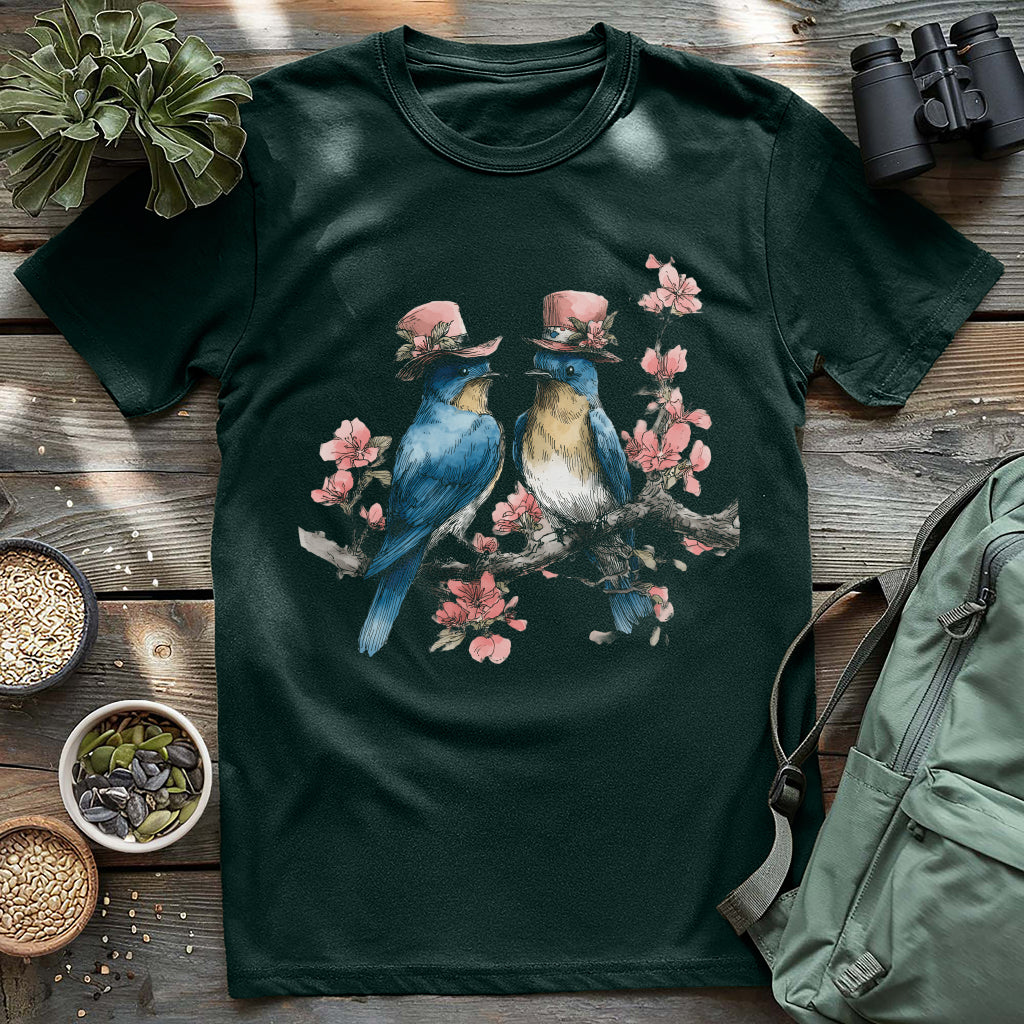 Blossom Bluebird Twins T-shirt