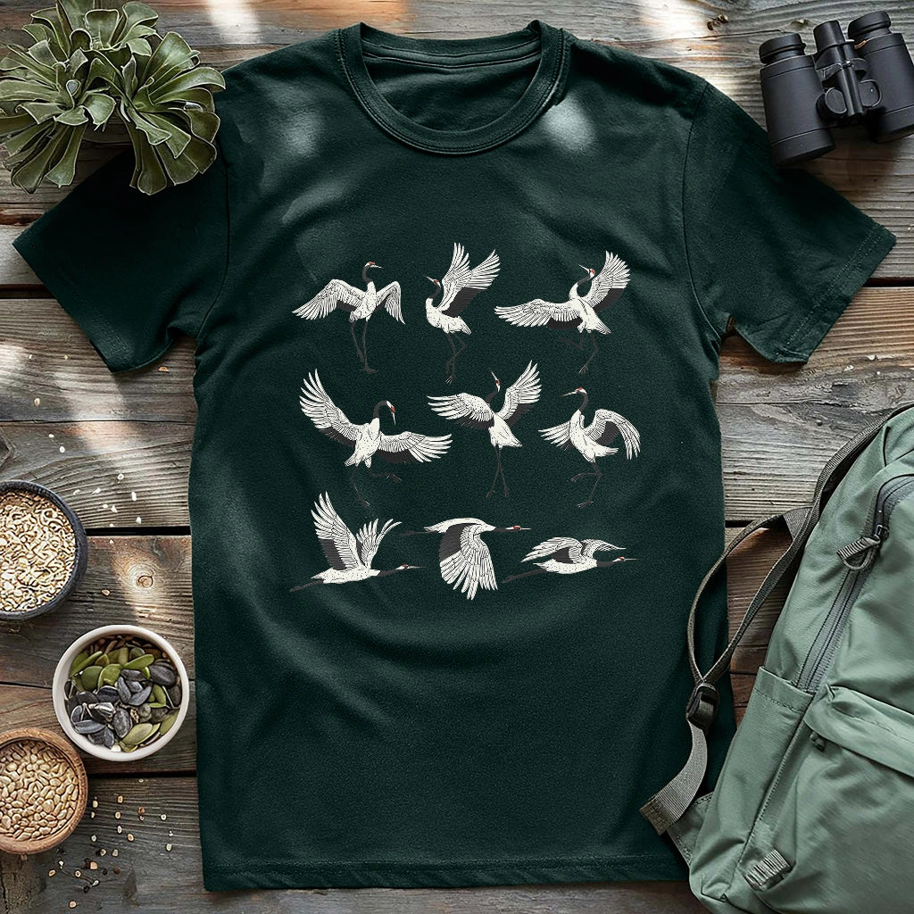 Graceful Cranes T-shirt