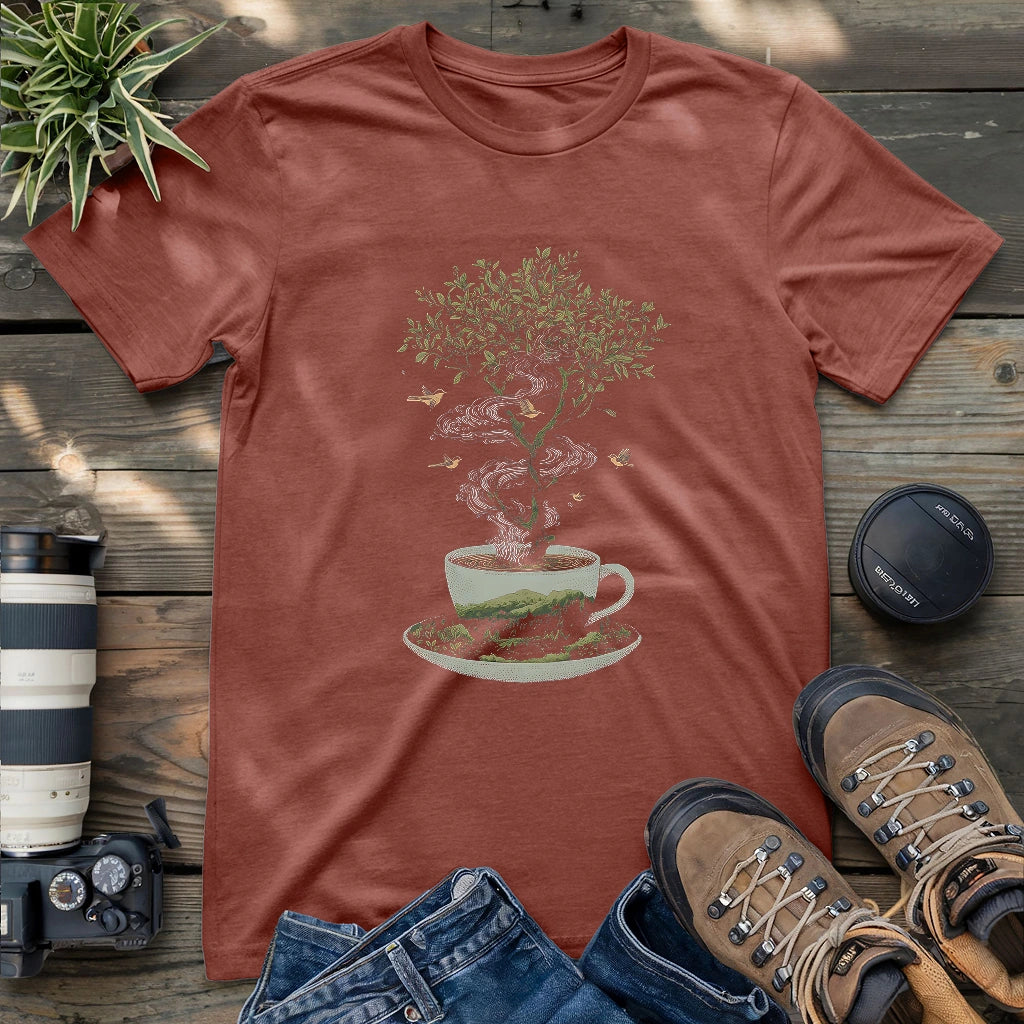 Coffee Tree Attract Birds T-shirt
