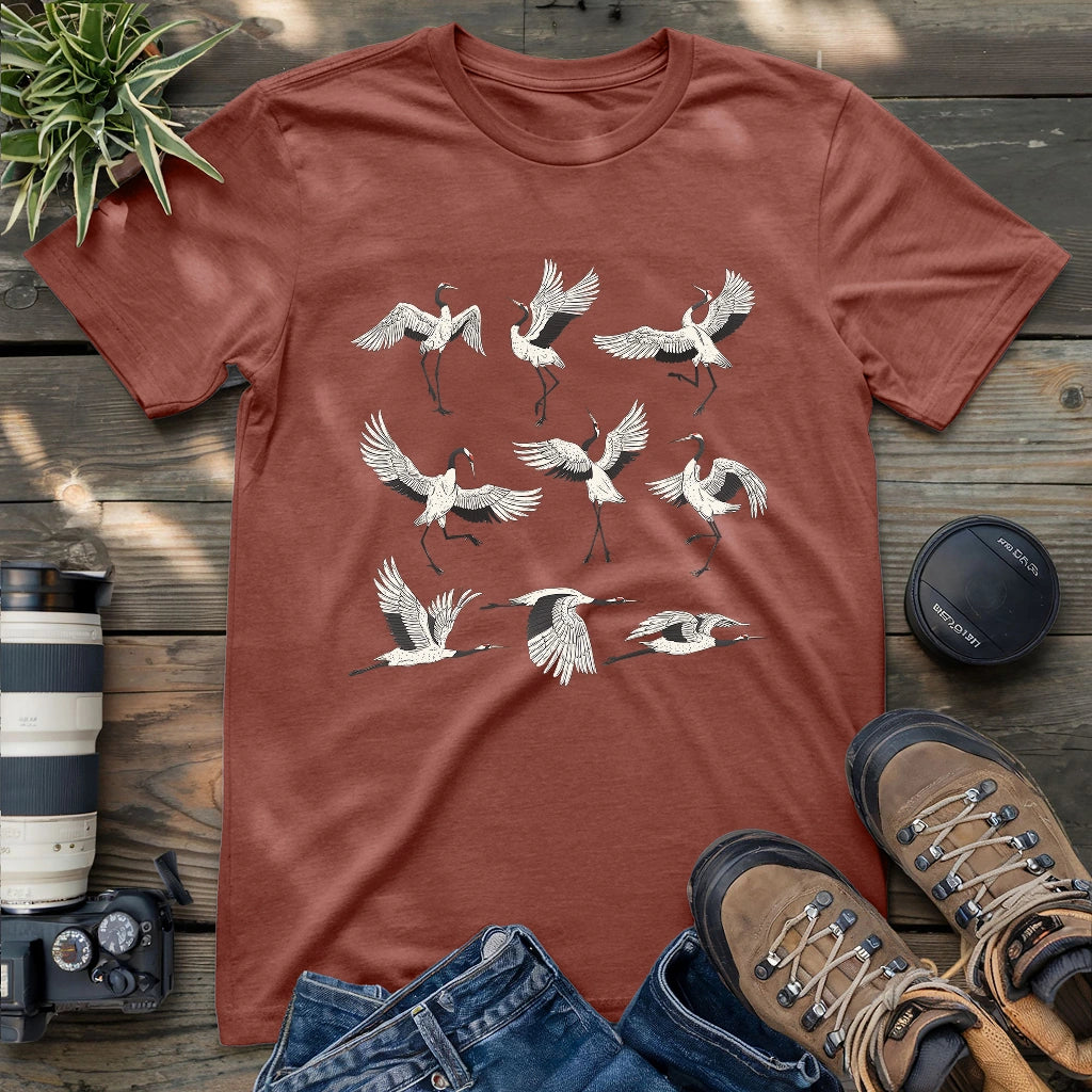 Graceful Cranes T-shirt