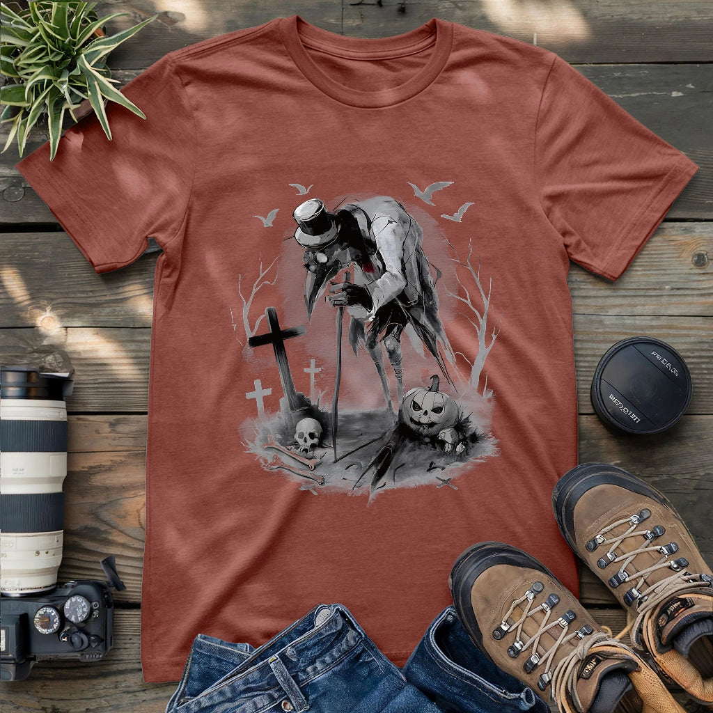 Graveyard Plague Raven T-shirt