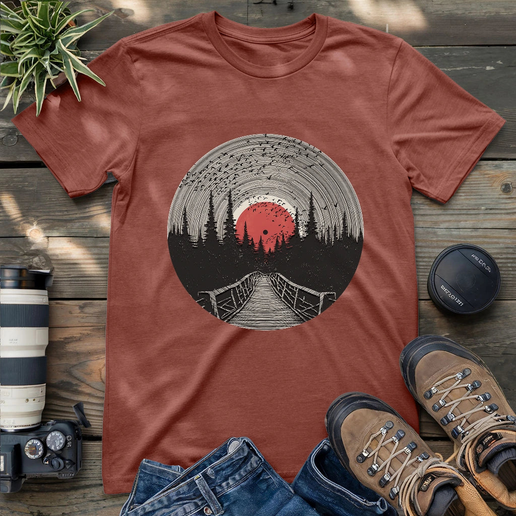 Vinyl Sunset Migration T-shirt