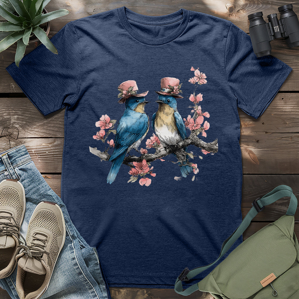 Blossom Bluebird Twins T-shirt