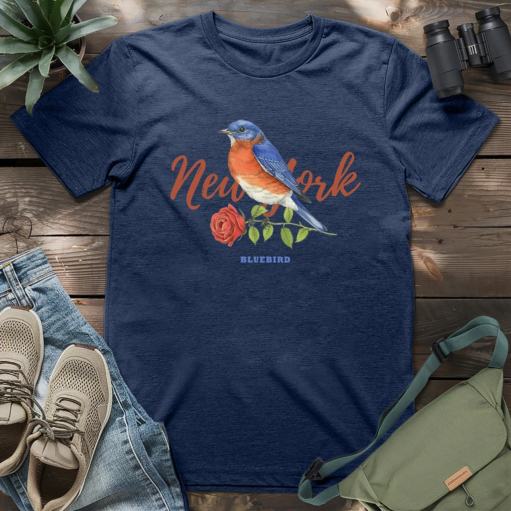 Bluebird In New York T-shirt