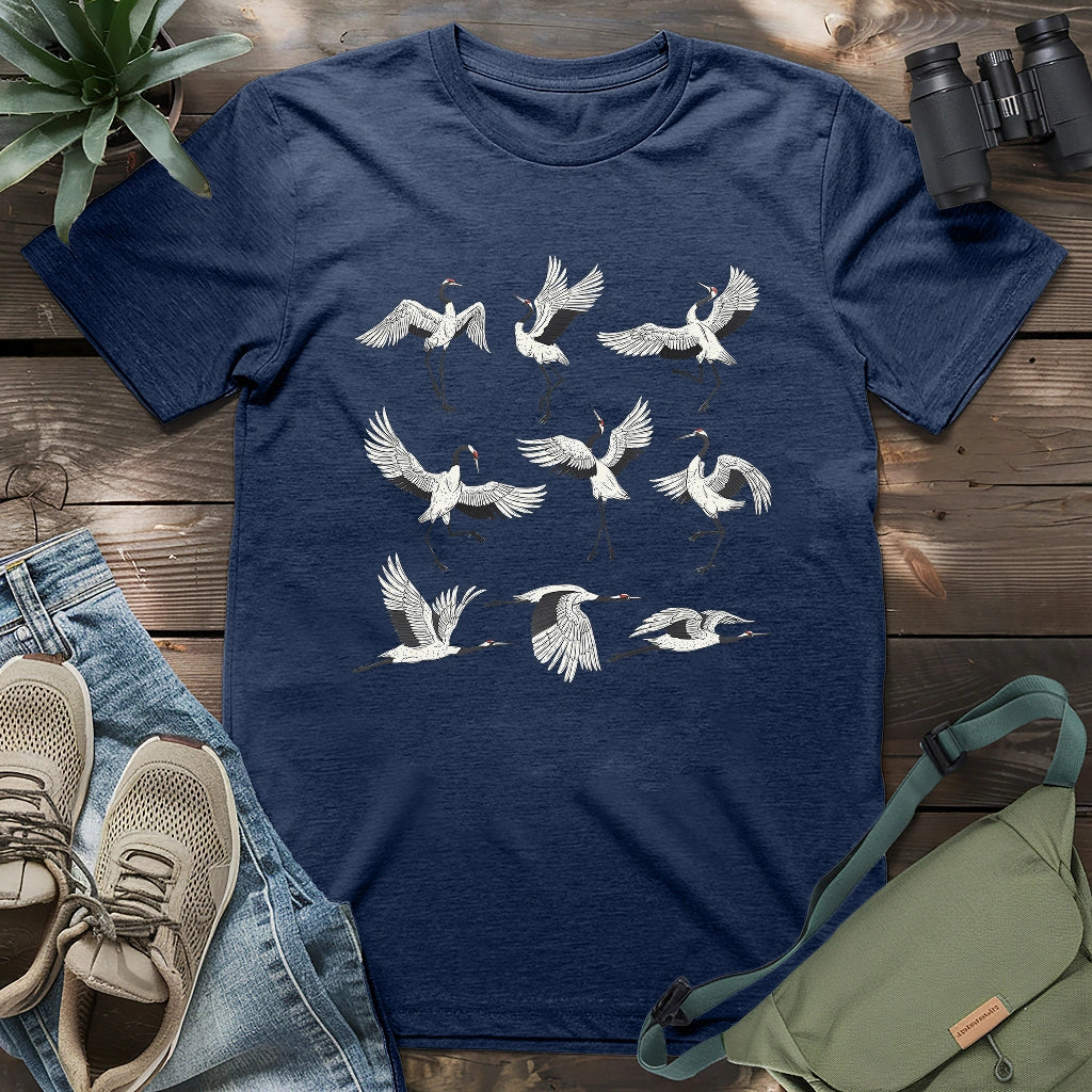 Graceful Cranes T-shirt