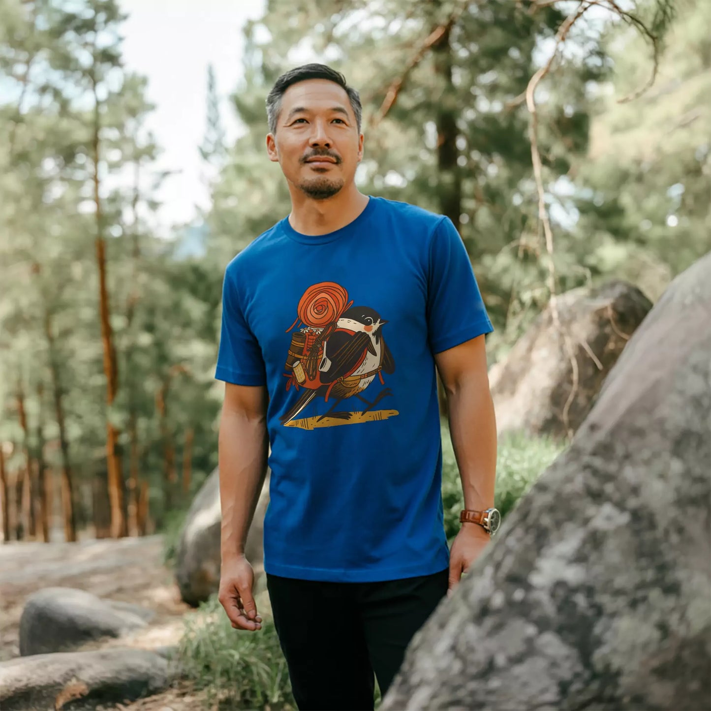 Chickadee Camper T-shirt