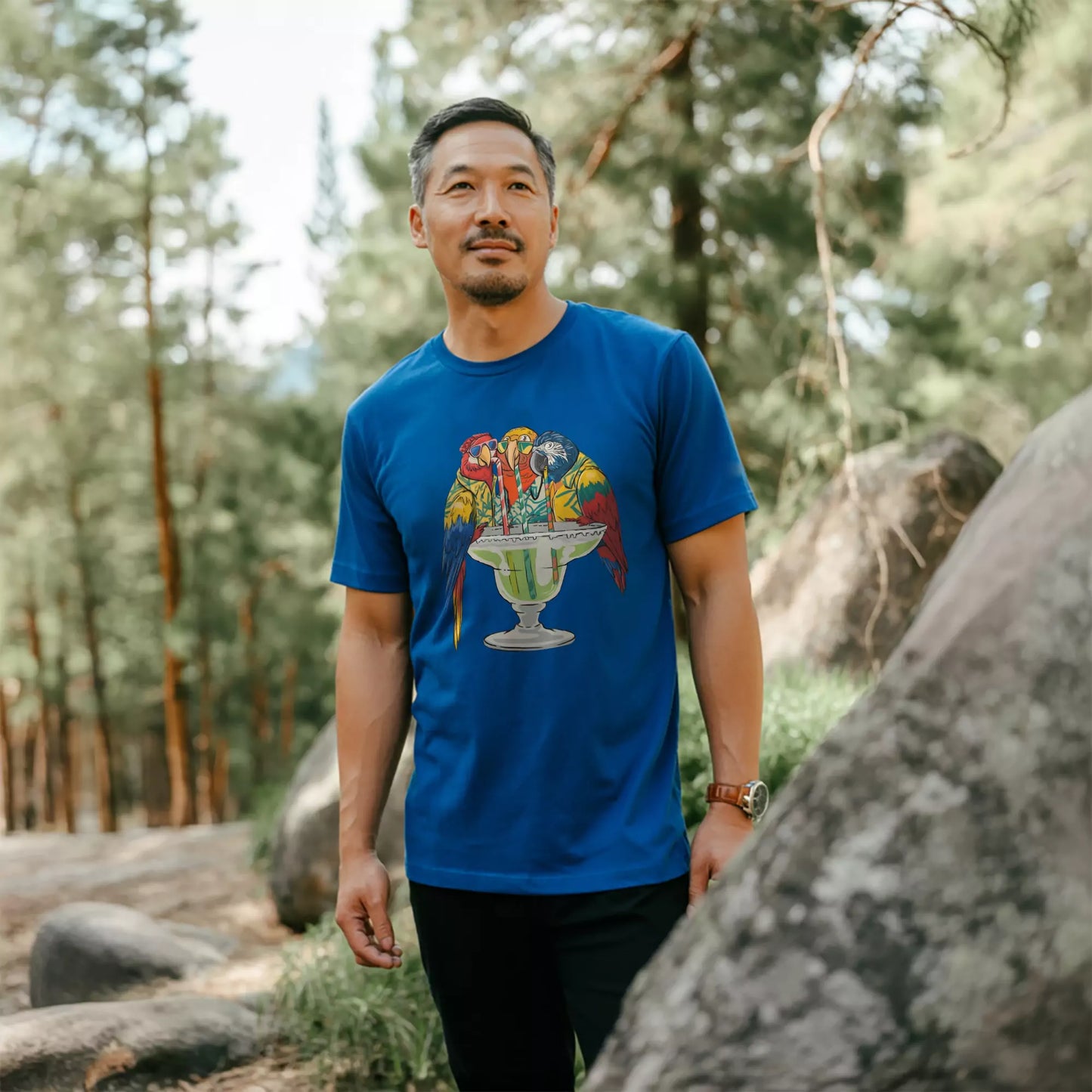 Hawaii Parrots T-shirt