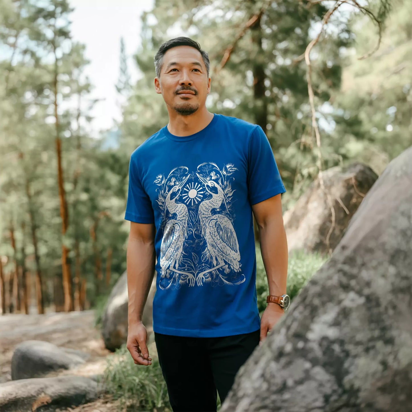 Dawn of the Herons T-shirt