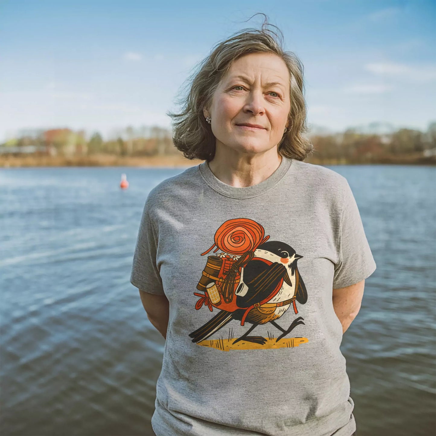 Chickadee Camper T-shirt