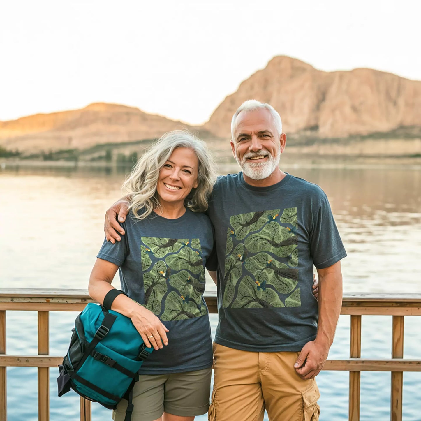 Toucan In Jungle T-shirt