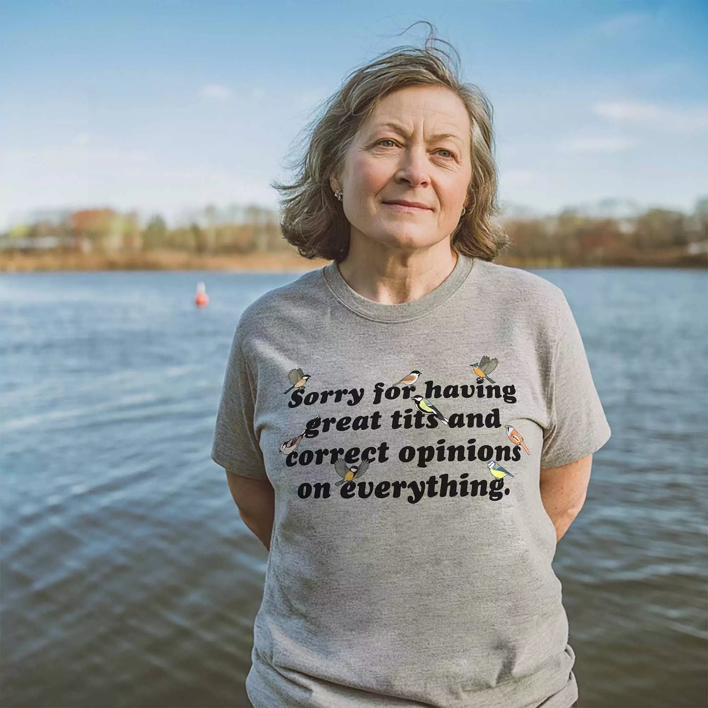 Having Great Tits T-shirt