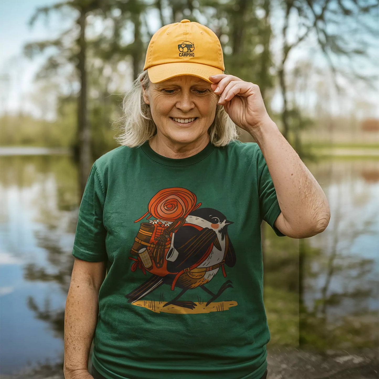 Chickadee Camper T-shirt