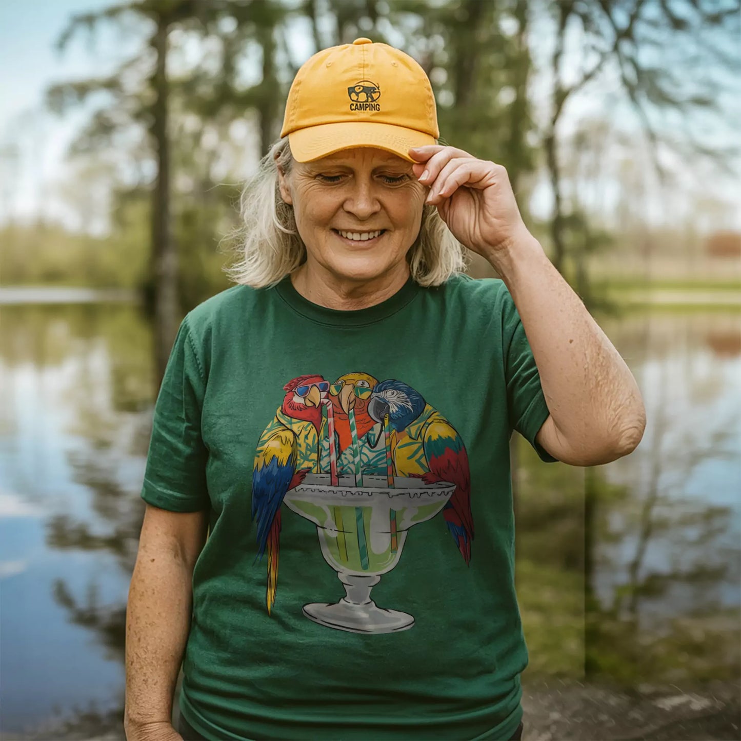 Hawaii Parrots T-shirt