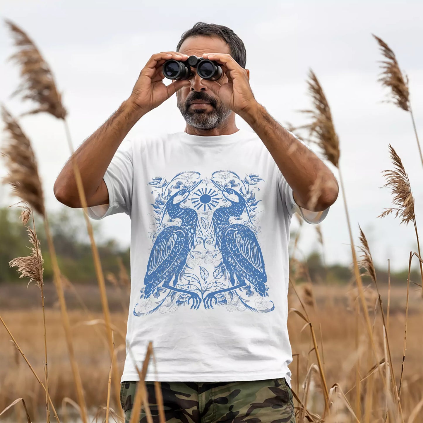 Dawn of the Herons T-shirt