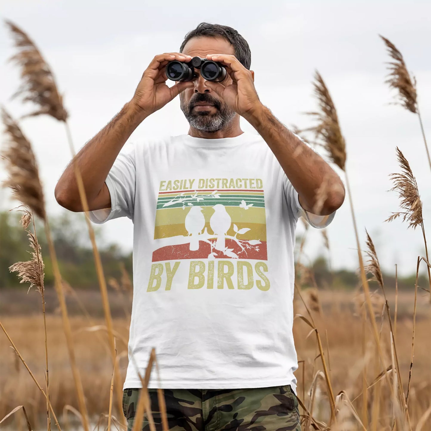 Easily Distracted By Bird T-shirt