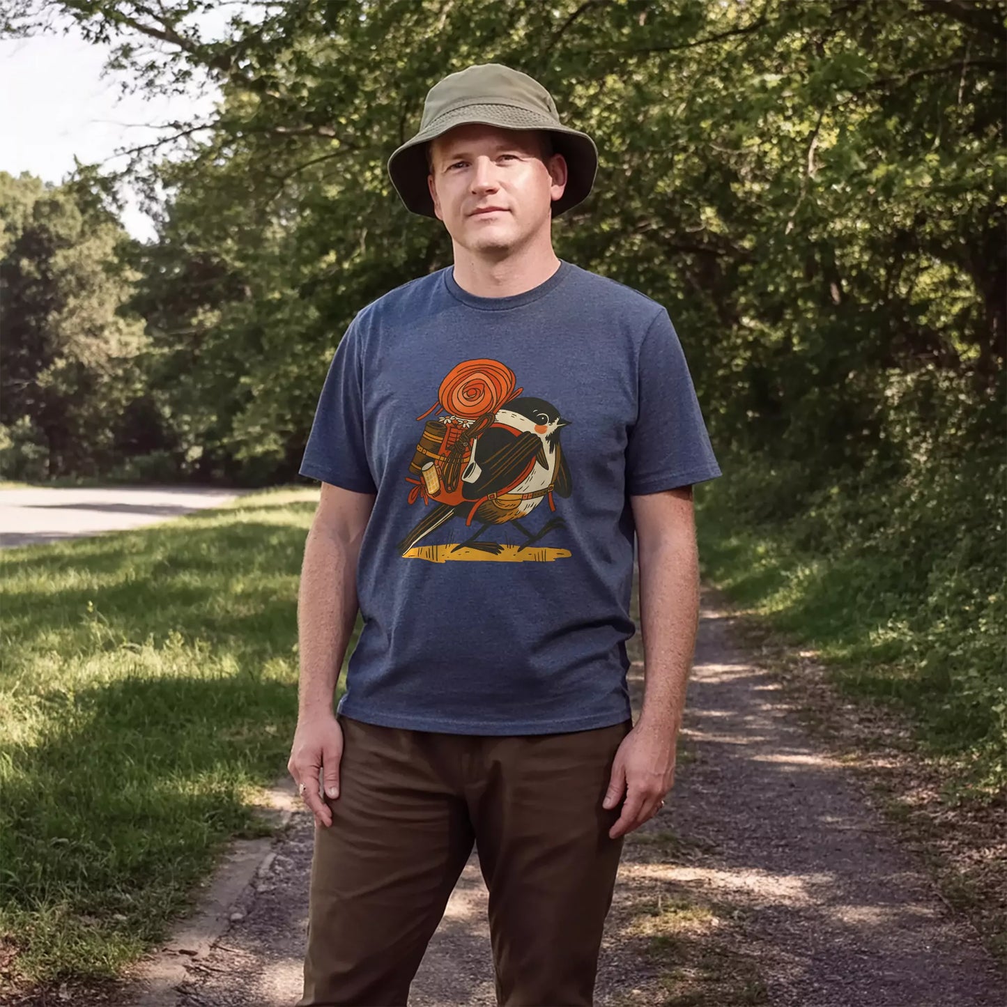 Chickadee Camper T-shirt