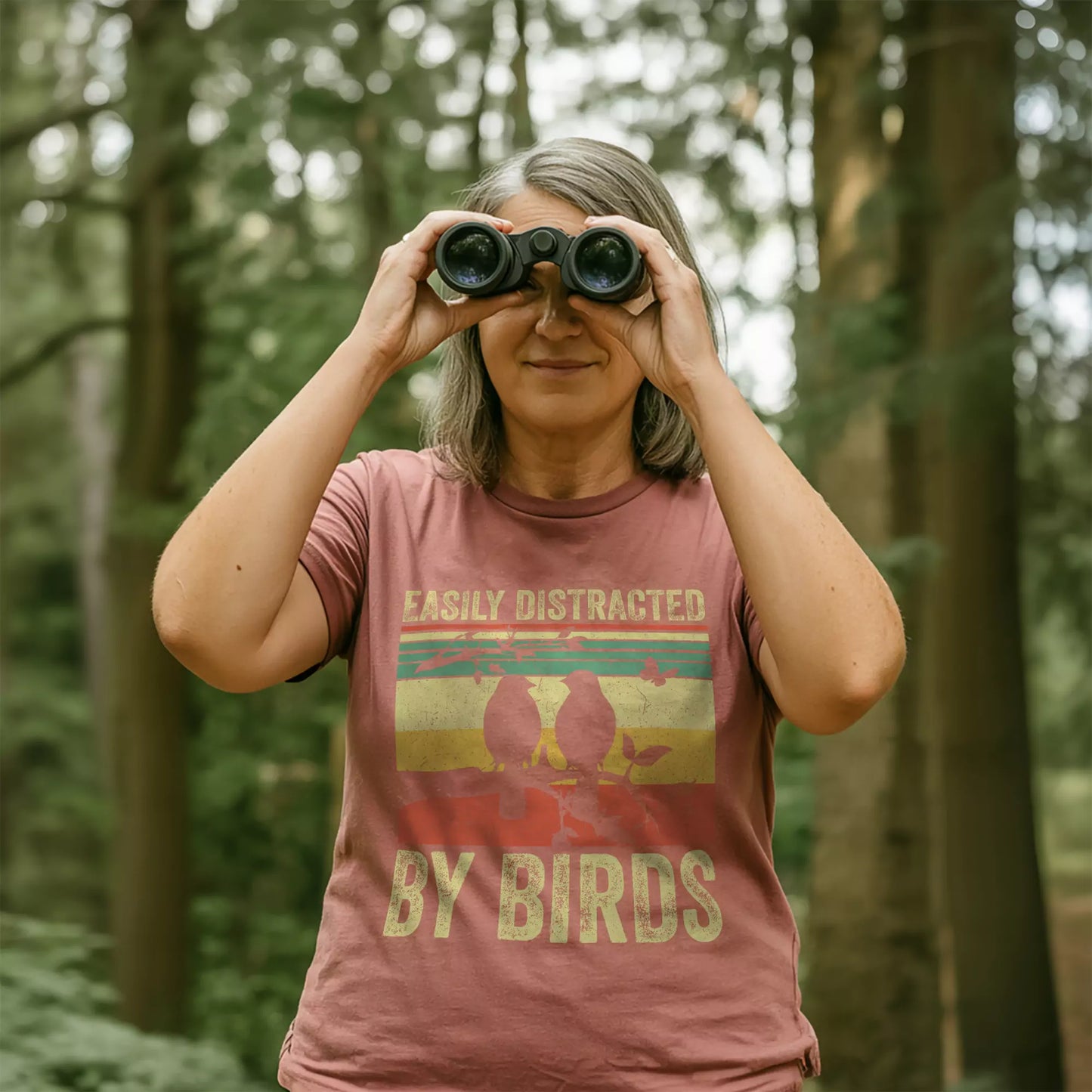 Easily Distracted By Bird T-shirt