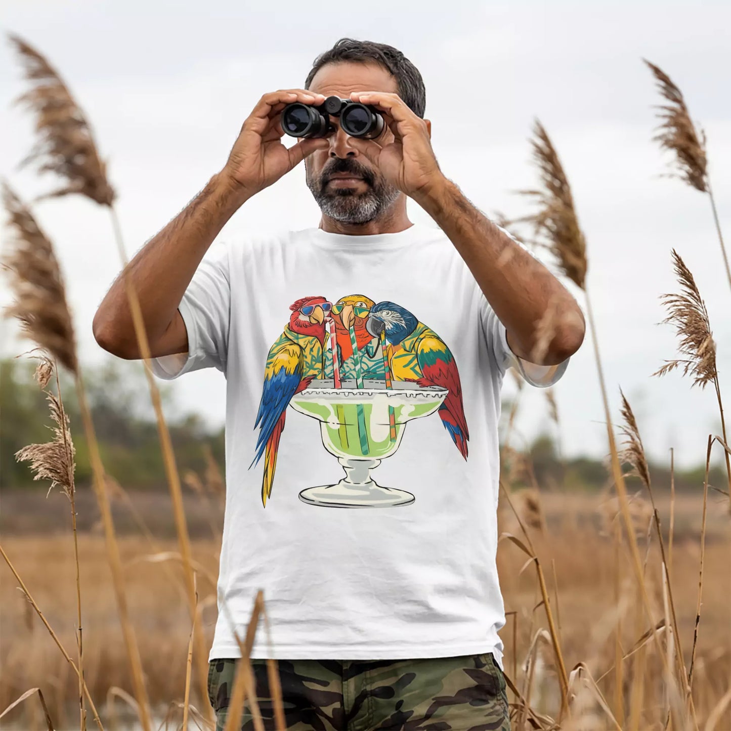Hawaii Parrots T-shirt