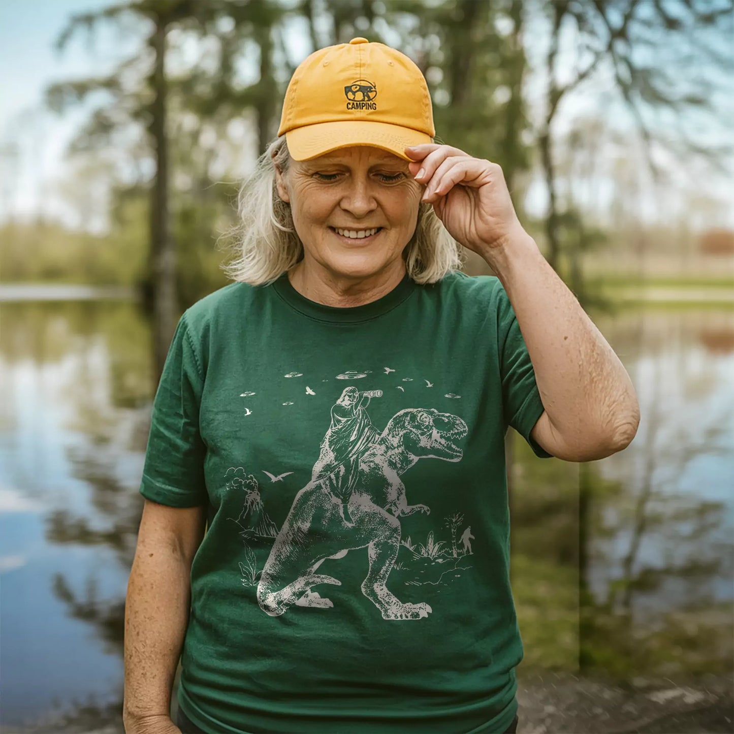 Riding Gators, Spotting Birds T-shirt