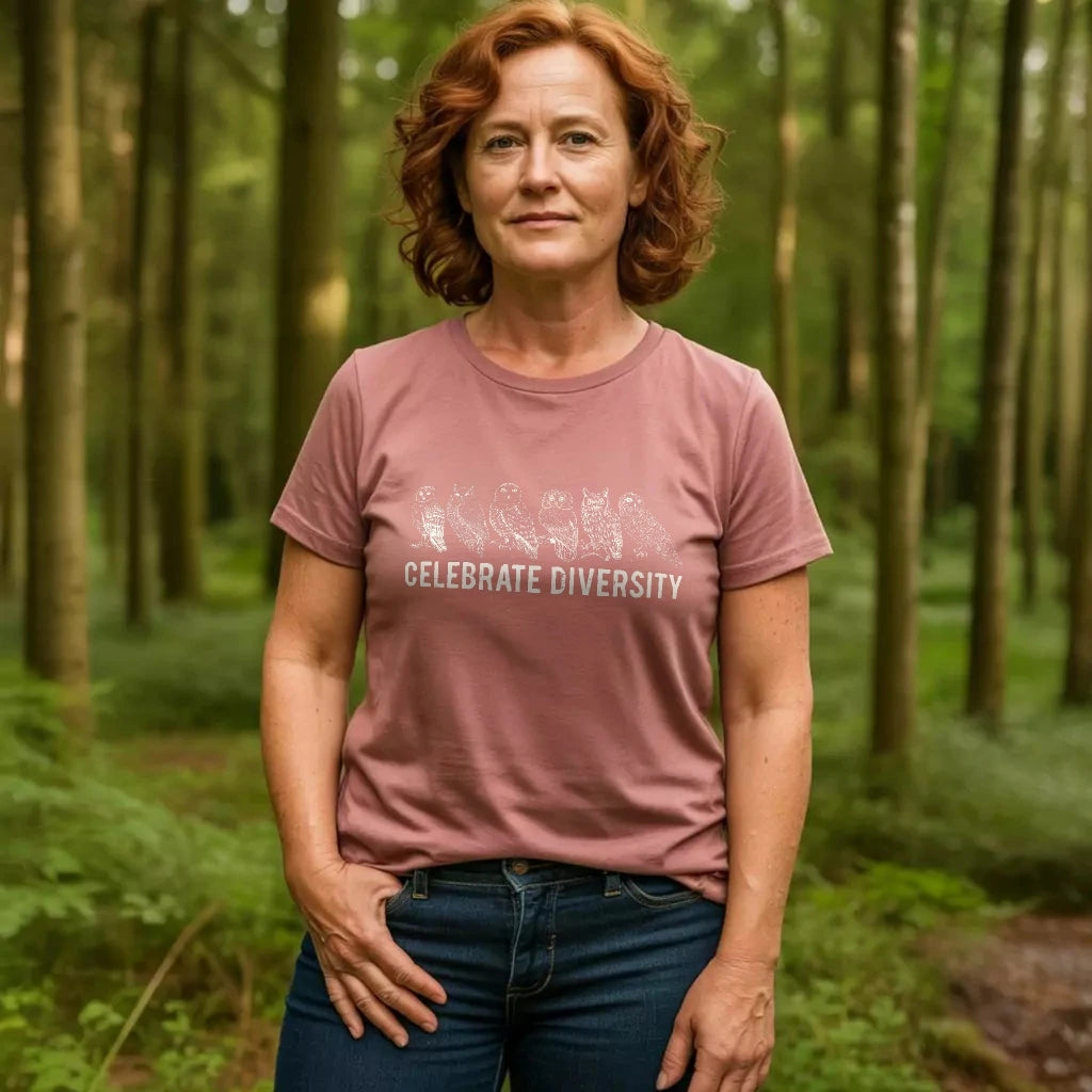 Celebrate Owl Diversity T-shirt