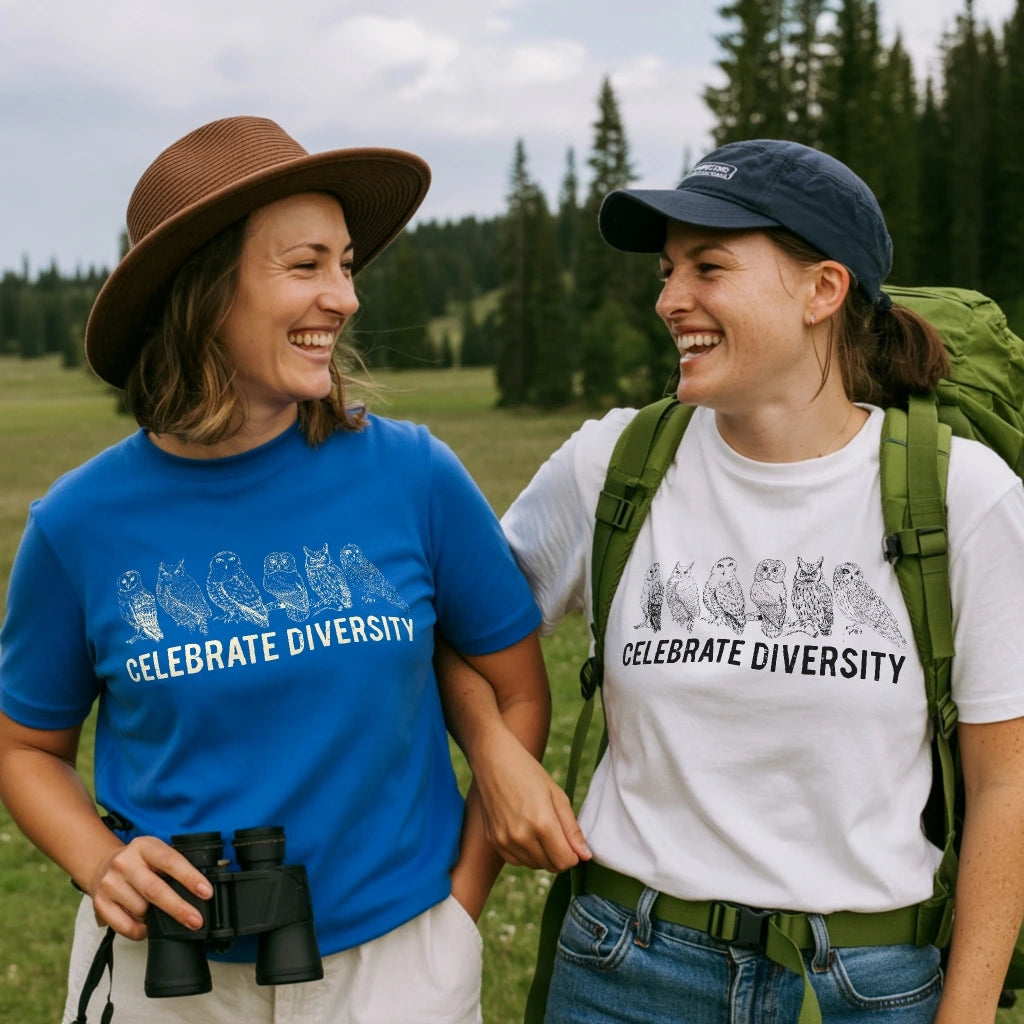Celebrate Owl Diversity T-shirt