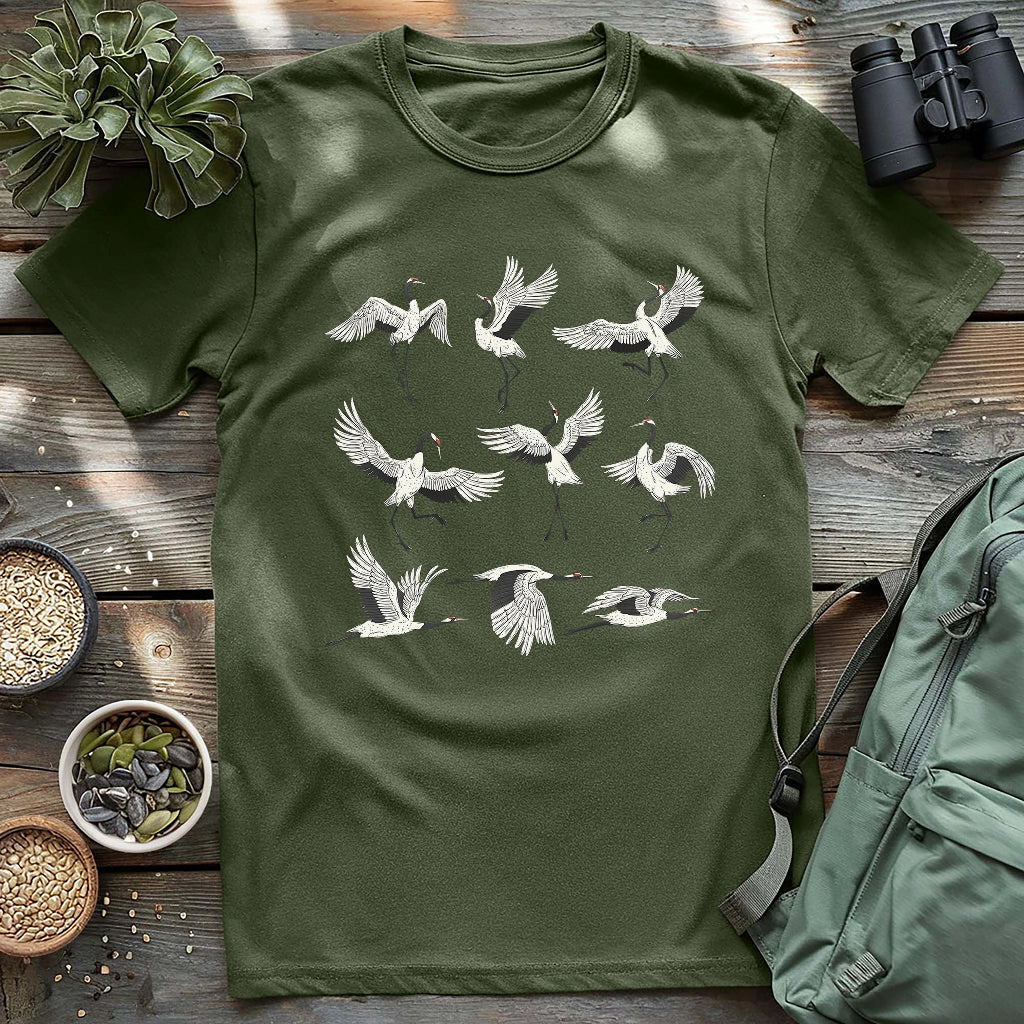 Graceful Cranes T-shirt