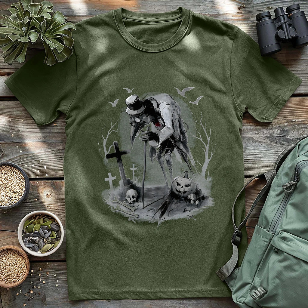 Graveyard Plague Raven T-shirt