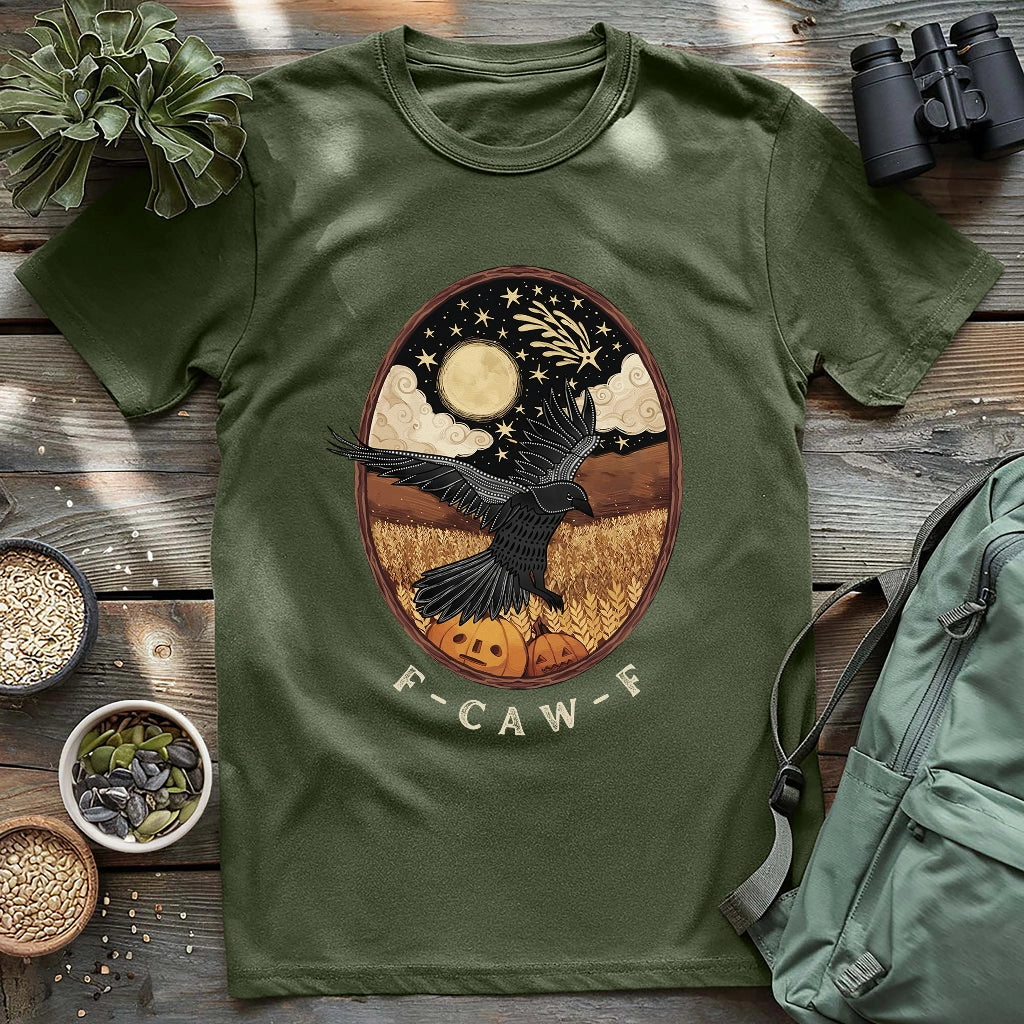 Halloween On A Golden Field T-shirt