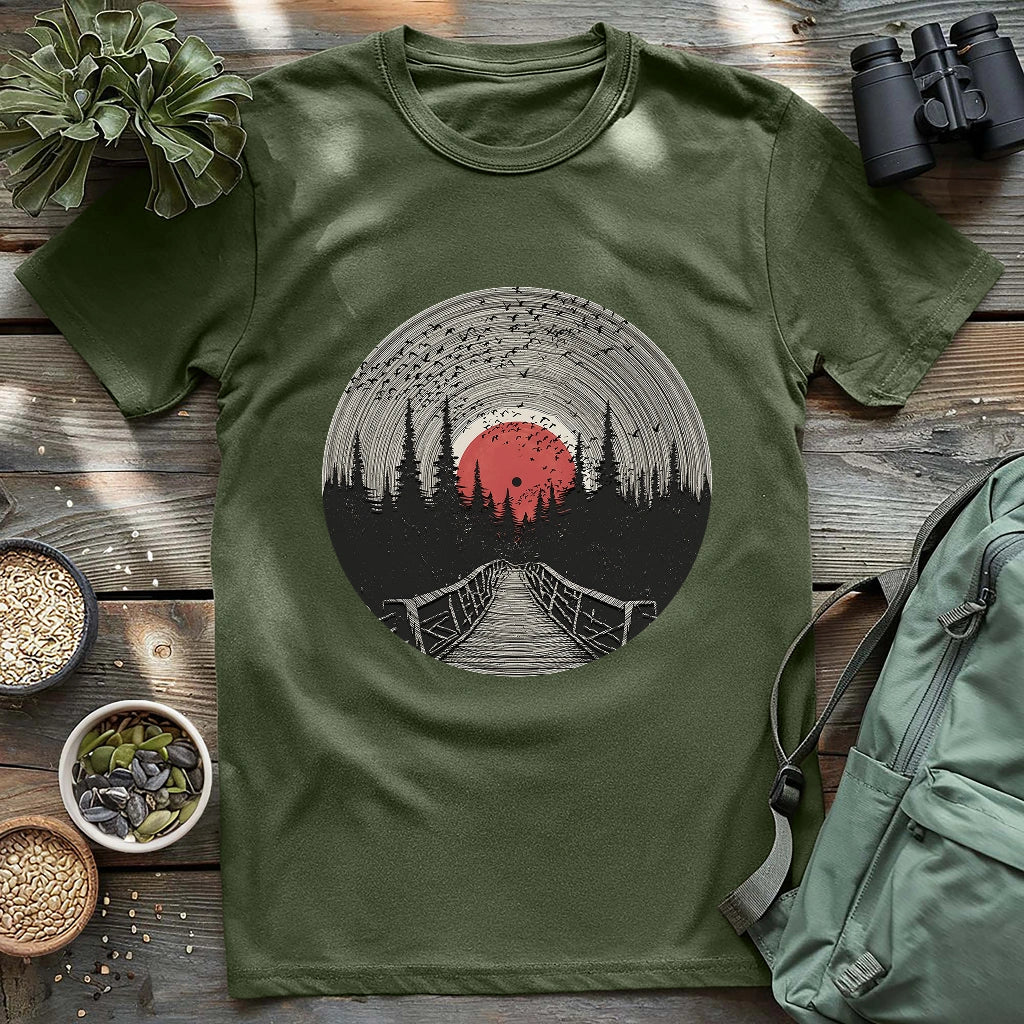 Vinyl Sunset Migration T-shirt